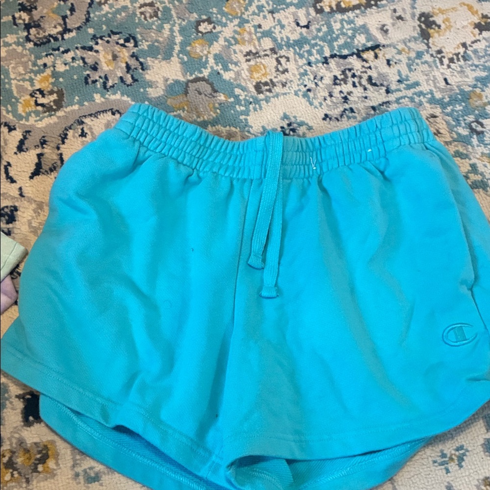 Champion Women's Vibrant Blue Athletic Shorts